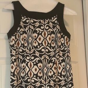 Talbots, Multi-Print, Sleeveless Dress, Size 6